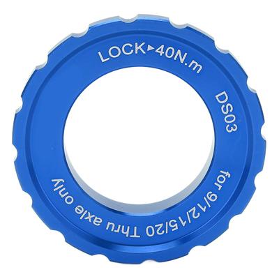 MEIJUN Centerlock Verschlussring Center Lock Laufradsatz Nabe Barrel Welle Bremsscheibe Rotor Verschlussring für Fahrrad
