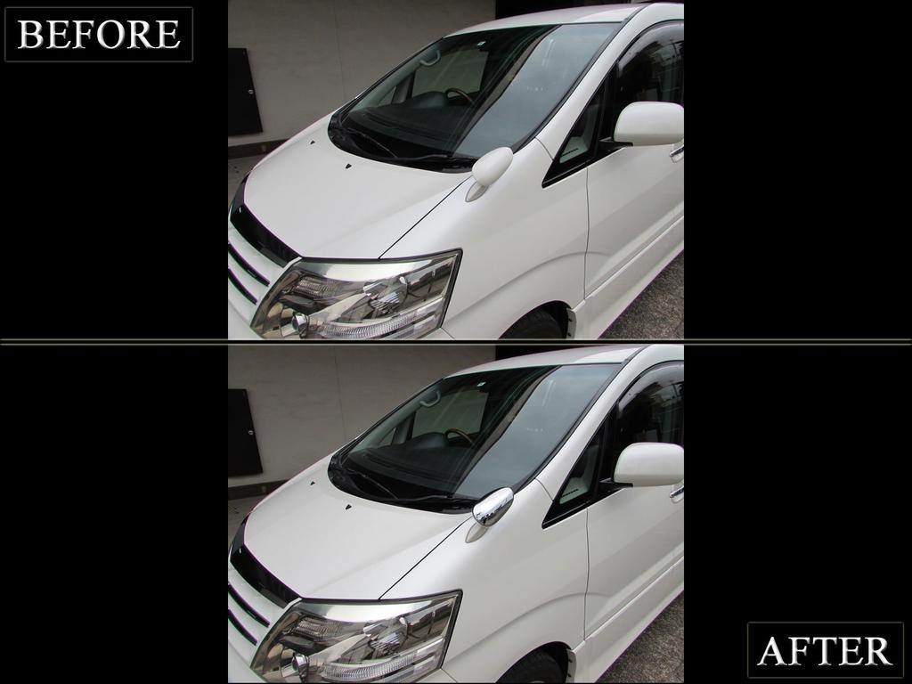 BRIGHTZ Chrome Fender Mirror Covers for Alphard G Models 2010 and Alphard Part Number 22911 (Late 2015) [MIR-FEN-011] ANH10W, ANH15W, MNH10W, MNH15W,