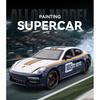 Spray 1/24 Porsche Panamera Track Edition Super Sport Car Alloy Metal Diecast Model Car with Light Pull Back Holiday Gift Friend