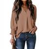 Herbst/Winter Damen Casual Langarm Lockeres Hemd Top Hoodie T-Shirt