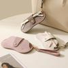 Soft Lychee Pattern PU Leather Glasses Bag Retro Sunglasses Case Portable Myopia Frame Case Simple Eyeglasses Eyewear Storage