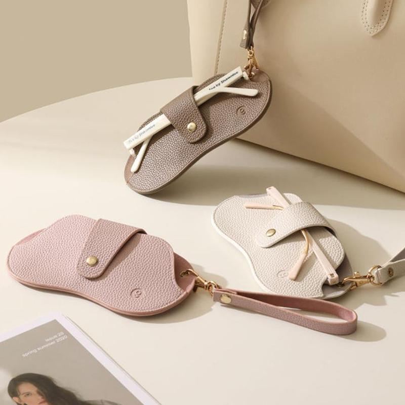 Soft Lychee Pattern Pu Leather Glasses Bag Retro Sunglasses Case Portable Myopia Frame Case Simple Eyeglasses Eyewear Storage