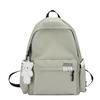 Schoolbag Korean version ins simple schoolbag female solid color campus large capacity primary school students fourth, fifth and sixth grades junior 