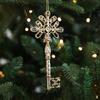 Plastic Xmas Ornament Ball Gold Christmas Tree Ornament Creative Xmas Baubles  Scene Making