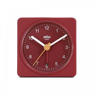 Braun Bc02r Classic Travel Crescendo Alarm Low Noise Public Desk Clock