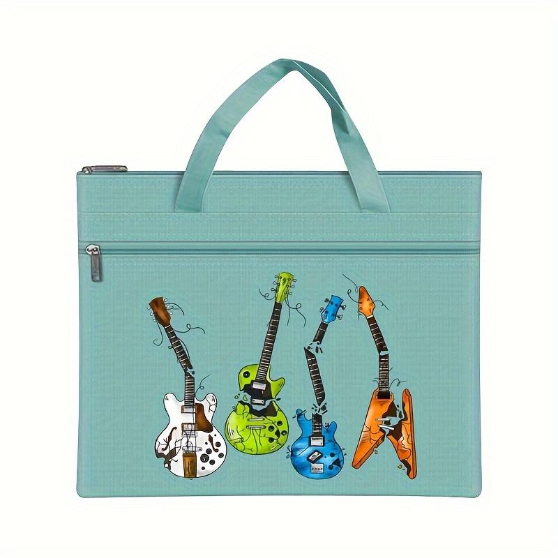 

Модная сумка для папок на молнии — 10 печатных рисунков, подходит для размера А4, подходит для мужчин и женщин Y5404 озеро синий