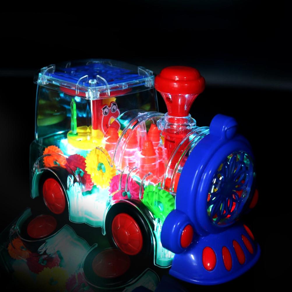 Treno Giocattolo per Bambini Set Treno Elettrico per Bambini Treno Movente a Batteria con Luce e Musica