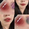 Rose Pink Solid Lip Gloss Mirror Lips Plumping Moisturizing Lipstick Nourishing Water Light Lip Tint Red Lip Glaze Korean Makeup