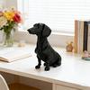 Yousheng Dachshund Dog Statue 3D Printed Cute Dog Sculpture for Home Office Desk Shelf Decor Collectible Gift for Dog Lovers