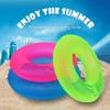 Fluorescent Inflatable Swimming Ring, Thickened PVC Anti-Burst Swim Tube for Kids Adults, Summer Pool Beach Float Random Color