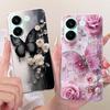 Case For Xiaomi Poco X8 Pro Max Cover Popular Flower Soft Silicone Transparent TPU Bumper For Xiaomi Poco X8 Pro X8ProMax Fundas