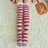 1Pair Fashion Girl Cute Winter Striped Coral Velvet Long Socks Warm Knee Length Socks Cute Bear Sheep Home Towel Stockings