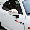 2 ks Nálepky na zpětná zrcátka auta Vinylové obtisky Pro Mazda MX5 MX-5 Miata Sportovní styling Vnější doplňky Dekorativní pruhy