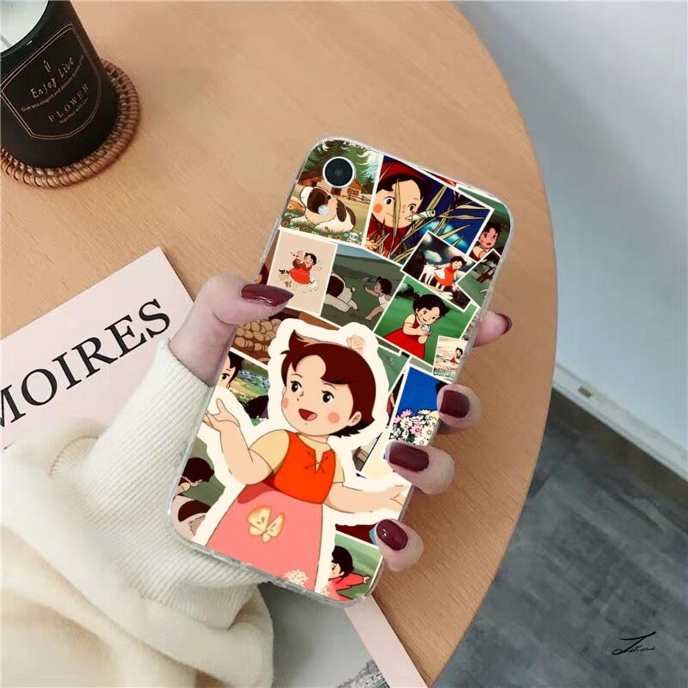 Cute Heidi Phone Case for iPhone 15 8 7 6 6S Plus X SE 2020 XR XS 14 11 12 13 Mini Pro Max Mobile Case