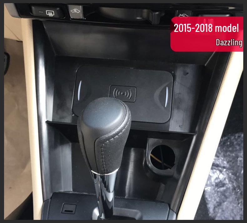 מטען אלחוטי לרכב Toyota RAIZE: טעינה מהירה באינדוקציה לטלפונים