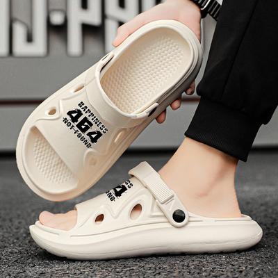 Fashion Men's Home Slippers Luxury Eva Sole Slippers for Man Adult Men's Sandal Slipers Flip Flop Male Shoes Sneakers House Slides