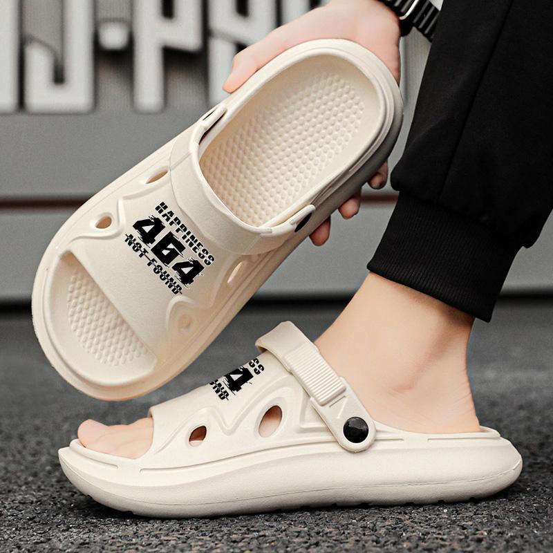 Fashion Men's Home Slippers Luxury Eva Sole Slippers for Man Adult Men's Sandal Slipers Flip Flop Male Shoes Sneakers House Slides