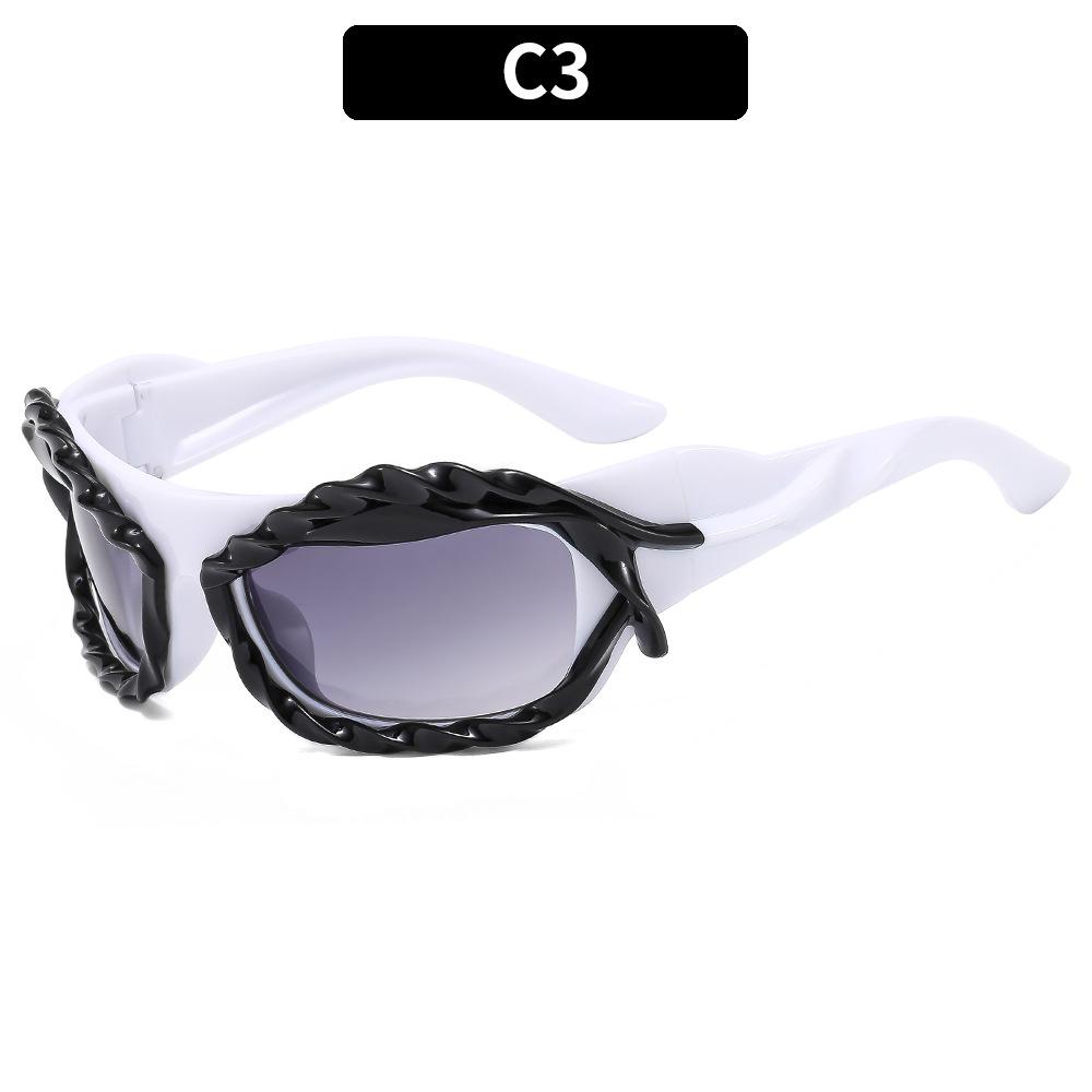Y2K Sunglasses Women Fashion UV400 Protection Future Tech Sun Glasses Men Outdoor Eyewear Oculos De Sol