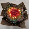 20 Sheets Gilt Edge Wrapping Paper Flowers Gift Wrapping Material Korean Style Birthday Wedding Florist DIY Wrapping Paper