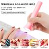 Tragbare Handheld Uv Led Taschenlampe Nagellampe 6 Led-Perlen Schnelltrocknend USB Nageltrockner 18W Maschine Nagelgel Trocken Nail Art Werkzeug