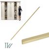 Gold Furniture Handle FOR Furniture Handle FOR Wardrobe Cabinet 1180/1200 MM 1.2m Mirror AKS