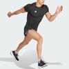 Adidas Adizero Essentials Running Tee Men Tops Black IN1156