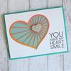 Hollow Out Heart Frame Art Pattern Metal Cutting Dies for Scrapbooking Embossing Stencils Card Making Craft Decor