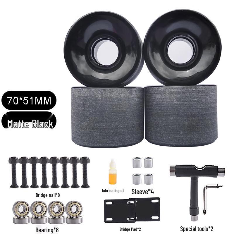 MDUG Shock-Absorbing Skateboard Wheels