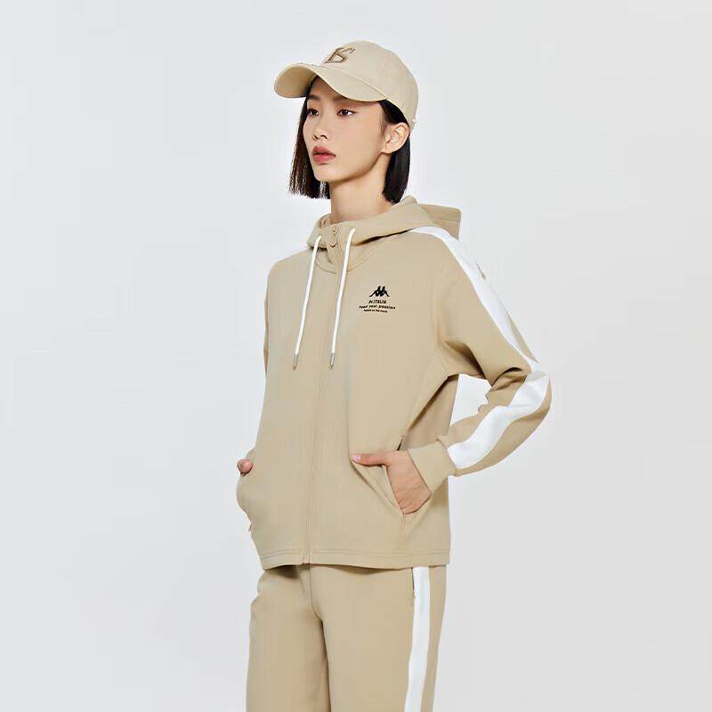 Kappa Women s Full-Zip Color-Block Hooded Sweatshirt S 7540₽