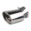 1PC Universal Stainless Steel Exhaust Tip Decorative Muffler Tail Pipe, Clamp-On Car Exhaust Muffler Tip for Vehicle Modification
