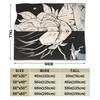Two Rivals Goku and Vegeta DBZ Knitted Blankets Flannel Ultra-Soft Throw Blanket for Bedroom Sofa Bedspread