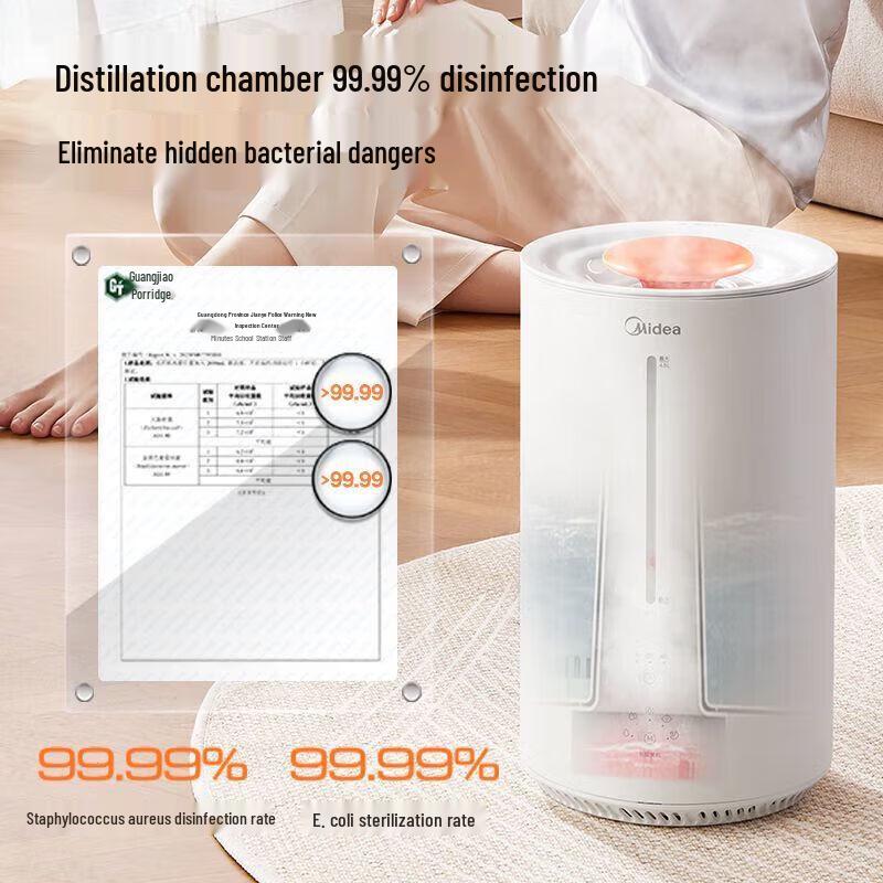 Midea SR-3R50 Fog Air Humidifier CN plug (adapter included)