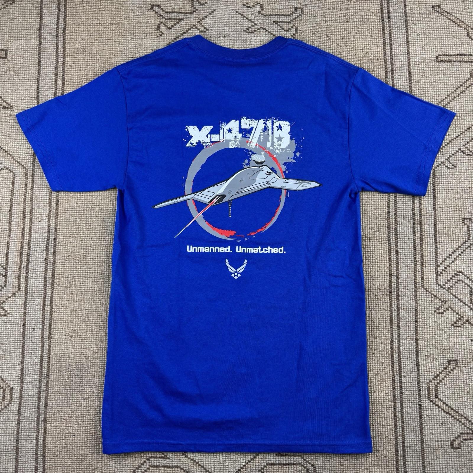 Northop Grumman Navy UCAS X-47b Aerospace Engineering Airforce Combat T Shirt S S