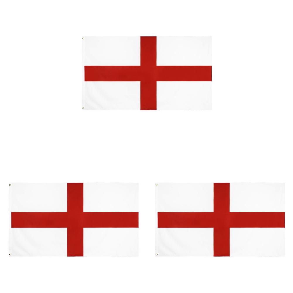 

90x150cm 3x5 Ft England Flag Polyester St George Cross Flag Party Bar Decoration