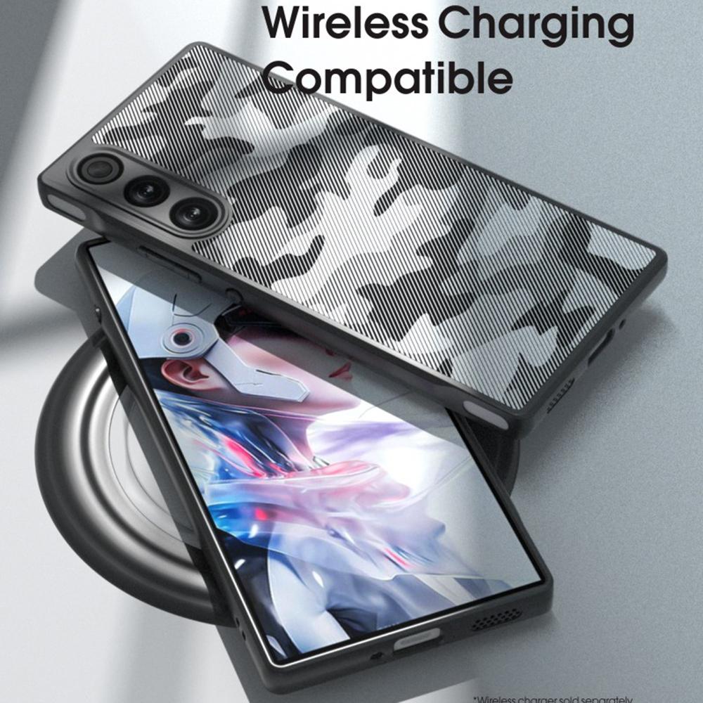 IBMRS For ZTE nubia Redmagic 10 Air 5G Case Soft TPU Frame Hard PC Back Anti-Fall Phone Cover