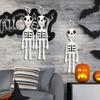 Ghostly Fabric Skull Props For Halloween Party Decorations Haunted House Theme Scary Skeleton Accessory Gift