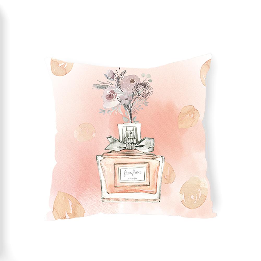 

Pillowcase Geometric Simple New Cross-border Office Waist Ins Cushion 45*45cm