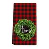 Christmas Napkin Cartoon Printing Washable Hotel Restaurant Dining Banquet Table Decor Napkin Kitchen Dish