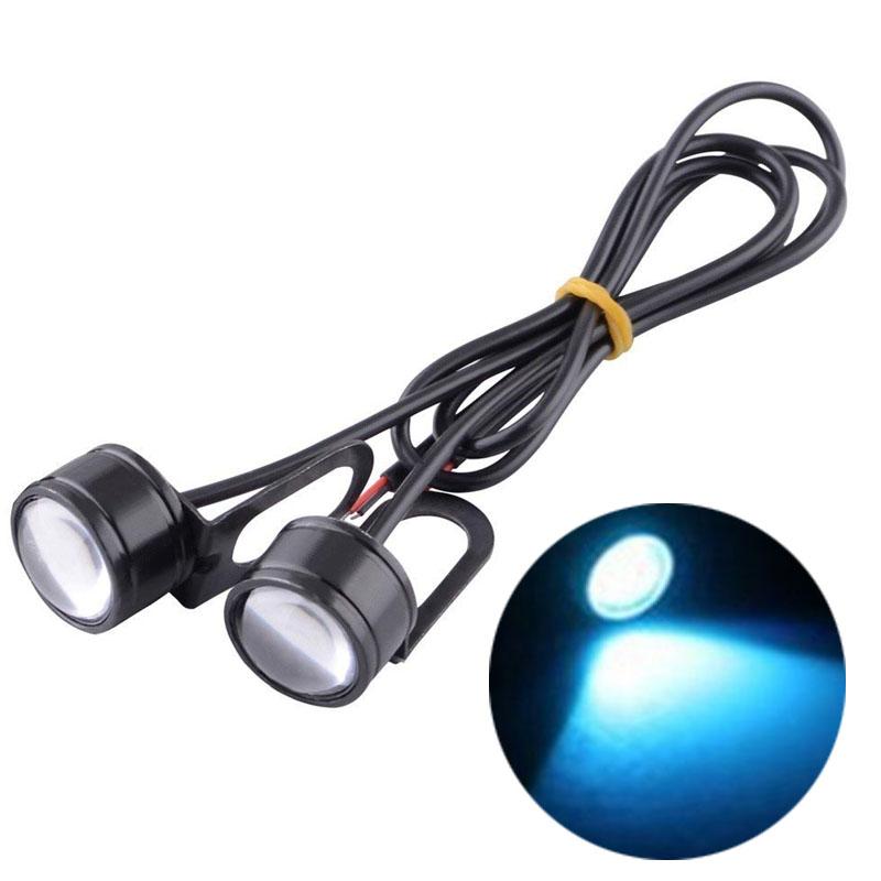 Super Bright Driving Light Eagle Eye Led Reverse Backup Signal Light Motorcycle Fog Lamp Headlamp Daytime Running Flashing Light