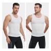 Santic Men's Sleeveless Tank Top, Summer Cycling Wear, Highly Elastic, Breathable, Sweat-Wicking, Quick-Drying