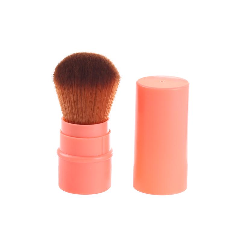 Retractable Multi-Functional Makeup Brush: Nail Art, Loose Powder, Blush, and Dusting Tool