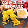 Edelstahl Maisgabel 12/8 Stück Mit Box Anti-Verbrühungs-Grill Maishalter Camping Obst BBQ Picknick Kochwerkzeuge Outdoor