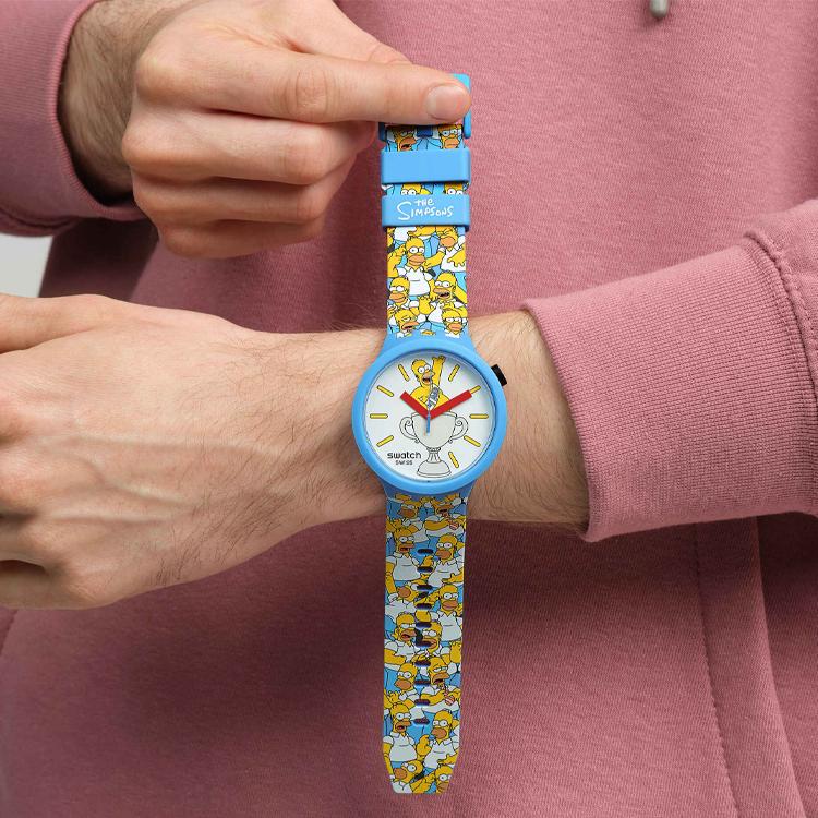 SWATCH Men 47mm White Watch SB05Z100 SB05Z100