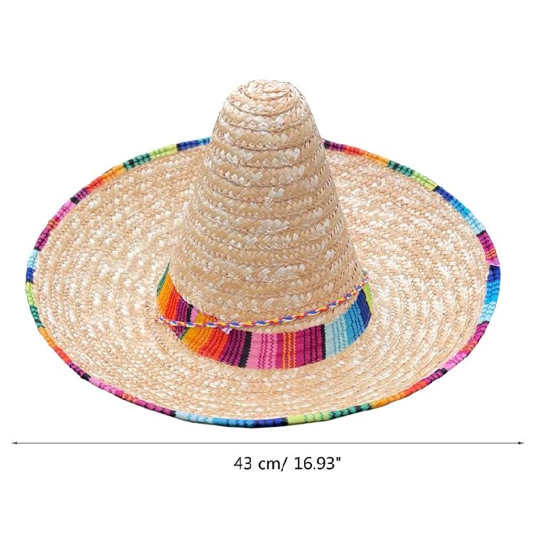 Straw Sombrero Hat Mini Mexicans Sombrero Hat Fiest Hat Sombrero Party Hat