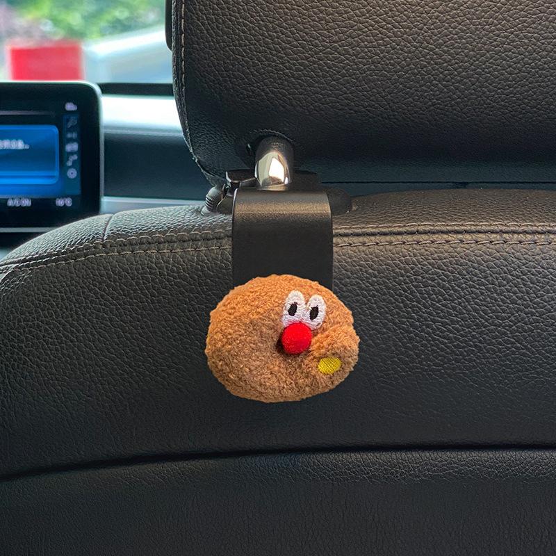 Car Interior Decoration Ornaments Cute Car Mounted Gear Guard Decoration Cartoon Panda Doll Turn Signal Wiper Decoration