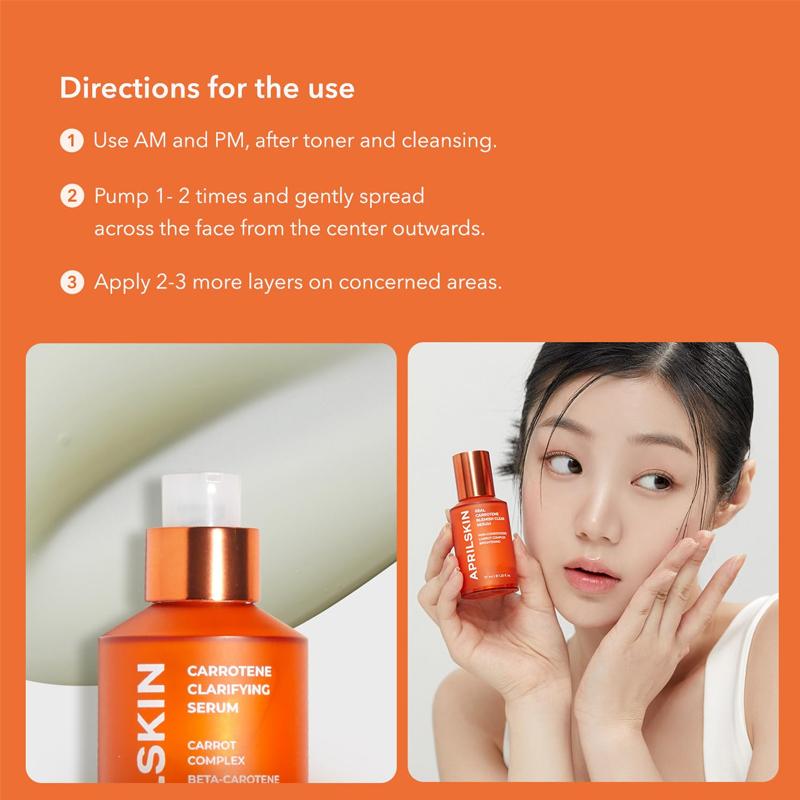 Aprilskin Sérum Clarifiant Carotène 37ml