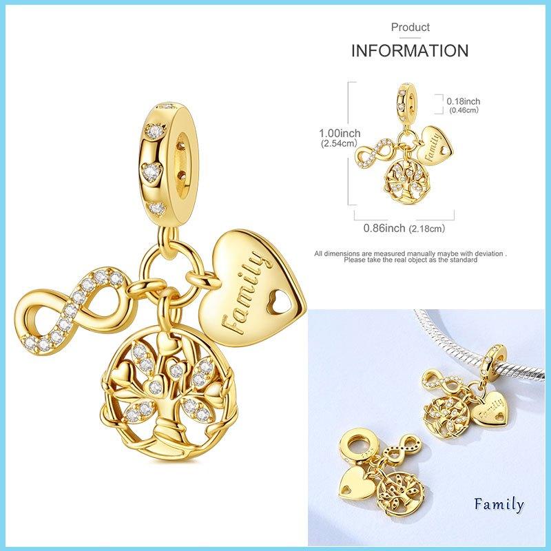 Gold Series Diy Charms Original Copper Ballet Shoes Little Milk Leopard Pendants Fit Bracelet Jewelry Gift Marking