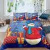 Happy Christmas Bedding Set 3D Printed Duvet Cover Set Soft Polyester Single Double Queen Size For Birthday Gift Christmas Decor