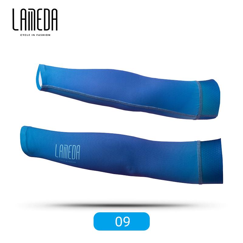 LAMBDA Isväv Andningsbar UV-skydd Löpning Armvärmare Fitness Basketboll Armbågsskydd Sport Cykling Armvärmare