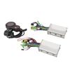Børsteløs motorstyring 24V 36V 48V 500W 25A LH100 LCD-skjerm Dobbel drivverkskontrollersett for elektrisk sykkel, sykkel, scooter